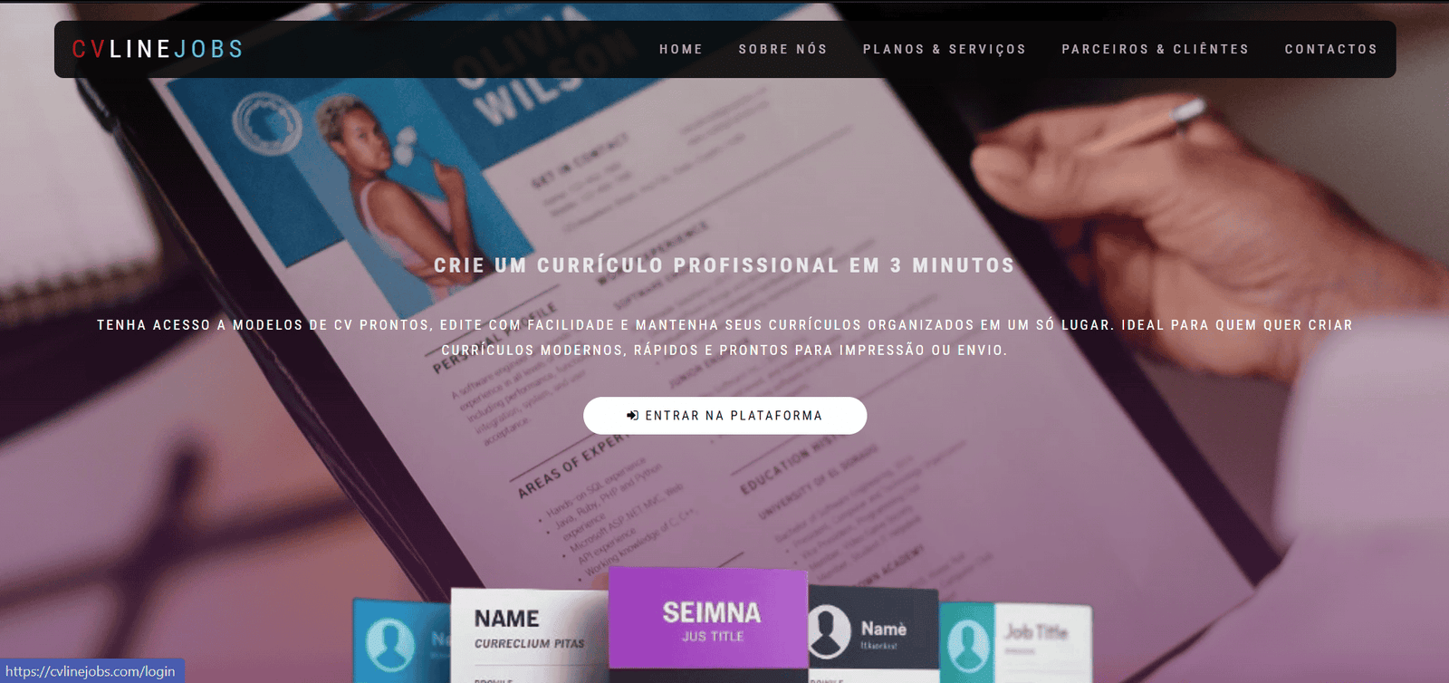 Sistema de Gerenciamento de CV - KuzolaTechnology